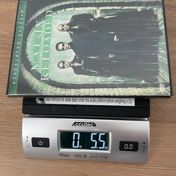 Matrix Reloaded DVD Movie 2003 Warner Bros Keanu Reeves 2 Disc Manual Included - Picture 12 of 12